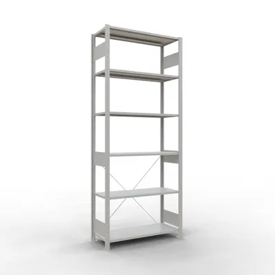 Produktbild von Stecksystem Grundregal - 2500x1000x 400 mm, Typ  85 kg