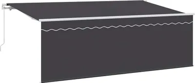 Obrázek produktu pro vidaXL Stahovací markýza antracit 350 x 200 cm