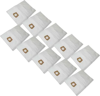 Produktbild von vhbw 50x Staubbeutel kompatibel mit Kärcher NT 561 Eco M, NT 611 Eco, NT 561 Eco TE, NT 611 Eco M Staubsauger - 30l Füllvolumen 43,5cm x 32cm Weiß