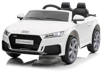 Produktbild von Kinder Elektro Auto Audi TT RS Roadster mit Fernbedienung Usb und Mp3 Anschluss 12V Weiß