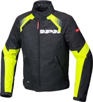 Obrázek produktu pro Spidi Flash Evo H2Out textilní motocyklová bunda, černá/žlutá, M
