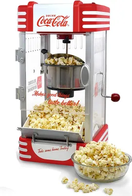 Immagine prodotto di COCA COLA Macchina per popcorn Retro Coca Cola 310W 10 tazze SNP-27CC