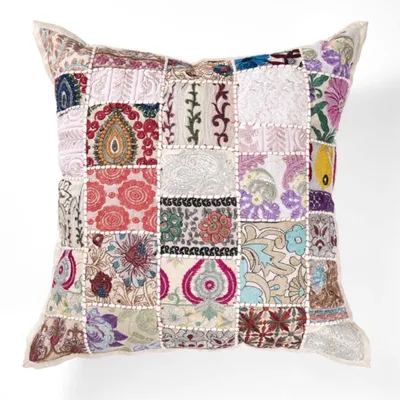 Produktbild von Indisches Patchwork Kissen Mar