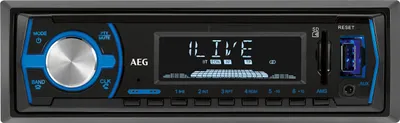 Produktbild von AEG Autoradio AR4030 mit SD-Slot, USB und Bluetooth