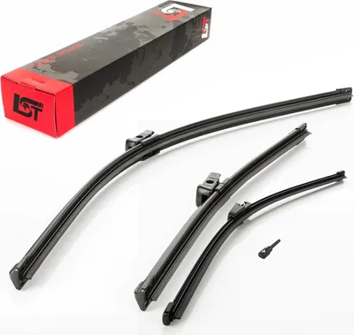 Produktbild von Scheibenwischer Set vorne hinten Frontwischer Heckwischer für Seat Ibiza IV ST