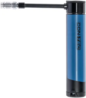 Imagen del producto de Contec Air Support: Mini-bomba de aire para válvulas Presta/Schrader, transparente, 110 PSI