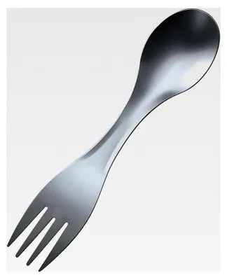Produktbild von Titan Göffel 2 in 1 Campingbesteck - Ultraleichter Titan-Spork für Outdoor, Trekking und Picknick | Reisebesteck und Titanlöffel