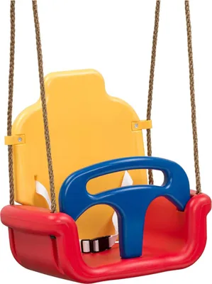 Image de Balançoire de croissance Swingking Jaune/Rouge/Bleu