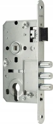 Produktbild von Einsteckschloss FEINZ 72/50 Silber Verzinkt Robust Sicher für Türen und Tore