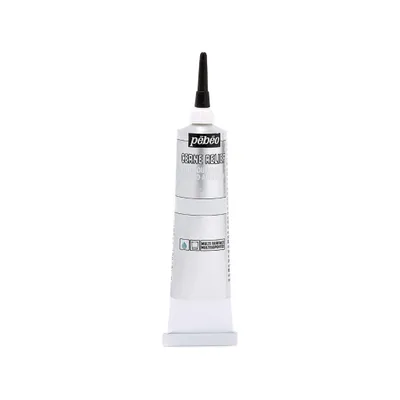 Produktbild von Pebeo Cerne Relief Outliner, 37 ml, Silber
