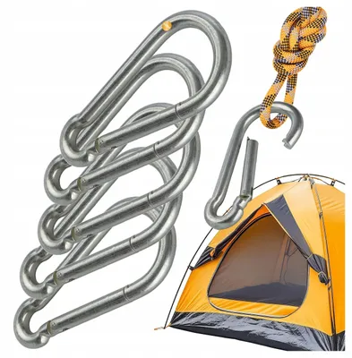 Produktbild von Begris Karabiner 60MM für Seile, Feuerwehr-Karabiner, Befestiger