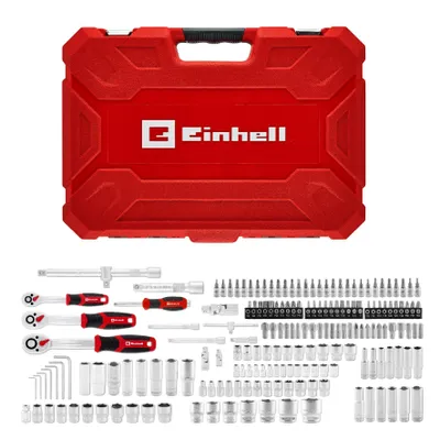 Produktbild von Einhell 181-tlg. Stecknuss- und Ratschen-Set