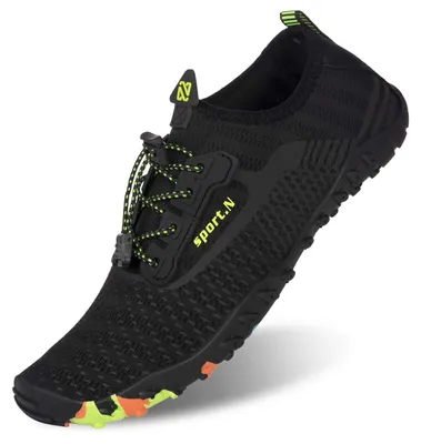 Image de Chaussures de plage et de natation unisexes (noires, taille 42 EU)
