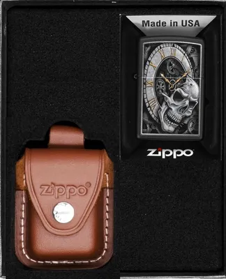 Produktbild von ZIPPO SKULL CLOCK Feuerzeug Geschenkset Nr. 2