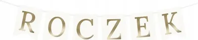 Obrázok produktu pre Zlatý banner BIRTHDAY, 1 sada