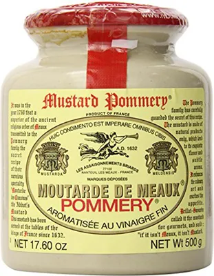 Produktbild von Pommery Moutarde de Meaux französischer Senf körnig im Tontopf 500g