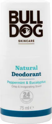Produktbild von Deodorant Bulldog Pfefferminz & Eukalyptus Natürlich - 75 ml