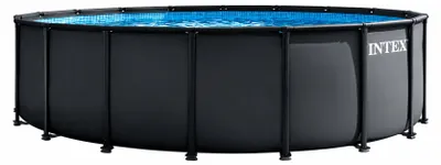 Obrázek produktu pro Intex 26330, 26432 l, Rámový bazén, Děti a dospělí, Žebřík, Černá, 113,5 kg