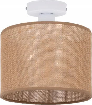 Immagine prodotto di Lampada Da Soffitto A 1 Luce, Paralume Boho In Jute