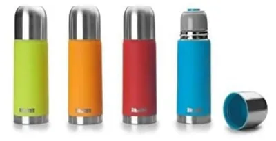 Thermosflasche 150 ml, bunt, Edelstahl, doppelwandig