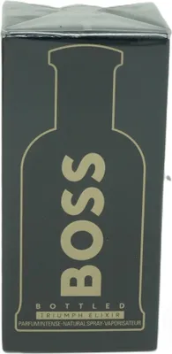 A close-up of a perfume box.