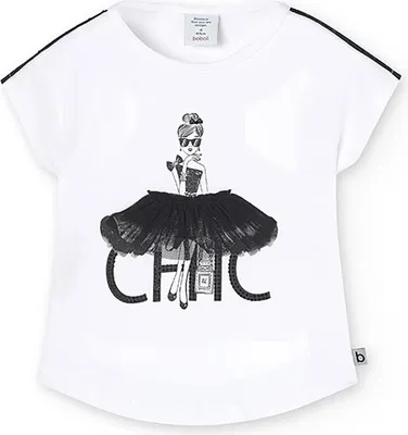 Produktbild von Boboli 728489 Kurzarm-t-shirt Weiß 4 Years Mädchen Weiß 4 Years
