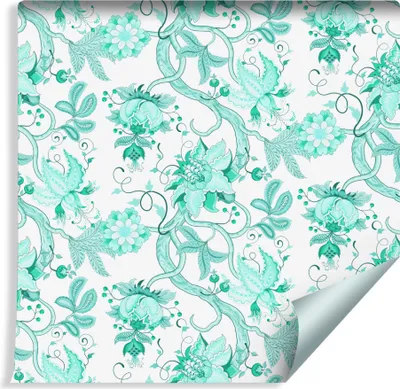 Obrázok produktu pre 10m VLIES WALLPAPER rolka kvety listy vetvy flóra vzor ornamenty XXL