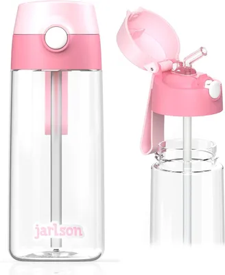 Produktbild von Trinkflasche für Kinder 500 ml, Tritan, BPA-frei, Auslaufsicher, für Schule und Sport