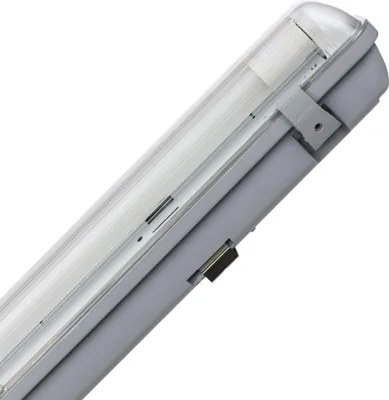 Immagine prodotto di Müller-Licht 20800199 Müller-Licht LED a prova di umidità Aqua-Promo 2/120 grigio incl. tubo 2x18W