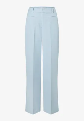 Produktbild von More & More Wide Leg Crepe Pants, soft cloudblue 0351 0351 34