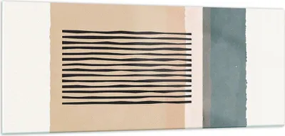 Produktbild von Bilder auf glas - Einteilig - Abstraktion Grafik Linien - 100x40cm - Glasbilder - Wandbilder - Bilder - Wanddekoration aus Glas - Glas Bilder - Wandbild auf Glas - GAB100x40-5034