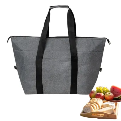 Image de Sac isotherme pliable, dimensions 73 x 53 cm, sac réutilisable pour les courses