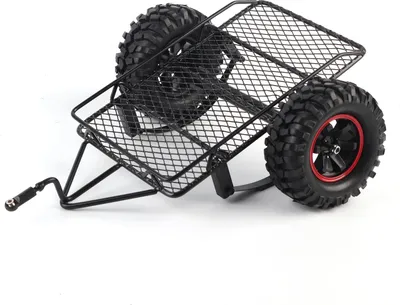 Obrázok produktu pre Kovový model auta, malý príves, vhodný pre Traxxas TRX4/Axial SCX10 RC4WD D90 CC01 1/10 RC Truck