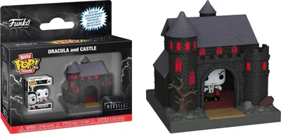 Image de Funko Pop! Bitty Town - Figurka Drakuli z Zamkiem Universal Monsters