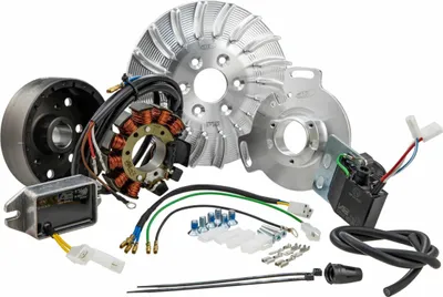 Zdjęcie produktu dla Zapłon SIP PERFORMANCE 12 V Aluminiowe koło zamachowe CNC 1650 g i 12 magnesów