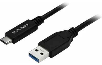 Obrázek produktu pro StarTech.com USB315AC1M, 1 m, USB A, USB C, USB 3.2 Gen 1 (3.1 Gen 1), 5 Gbit/s, Černá