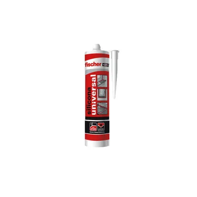 Produktbild von Silikon universal grau f98648 fischer 280ml