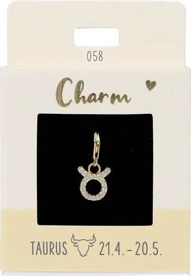 Produktbild von DEPESCHE Charm Express yourself Stier gold