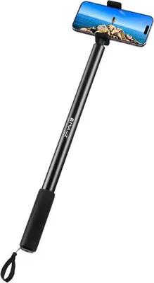 Produktbild von PULUZ Metall-Selfie-Stick für Insta360 One RS/X2/X3, 2 m, Schwarz