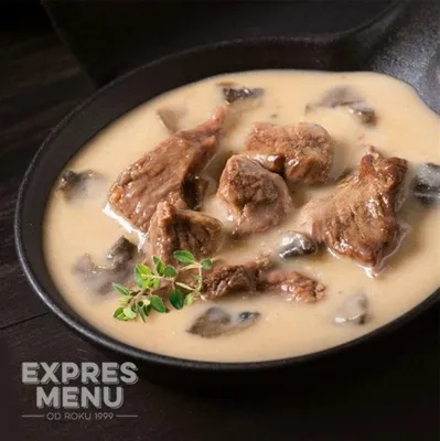Produktbild von Express-Menü Rindfleisch Stroganoff 2 Portionen 600g