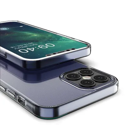 Productafbeelding van Cyoo ultradunne hoesje voor Apple iPhone 12 Mini, transparant (CY121995)