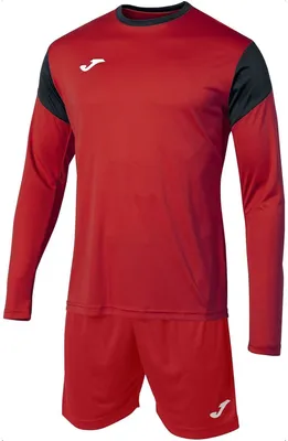 Produktbild von Joma Phoenix Torwart Trikot Set Herren - Rot / Schwarz | Größe: L
