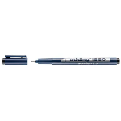 Obrázok produktu pre Edding 1880 | Präzisionsfeinschreiber 0.3mm Schwarz