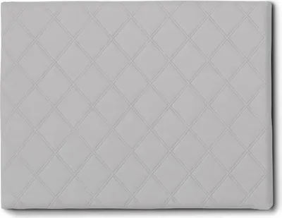Produktbild von Bettkopfteil Dbeukem, Kopfteil aus Kunstleder an der Wand, 100%  Italy, geeignet für Einzelbett, Cm 90x60, Weiß