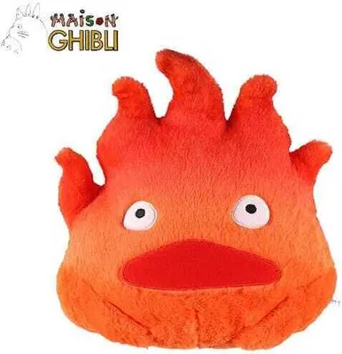 Produktbild von Das wandelnde Schloss Plüschfigur Calcifer 31 cm