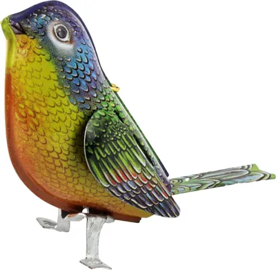 Produktbild von Blechspielzeug - Vogel - Deko Anhänger - Metall Ornament 01