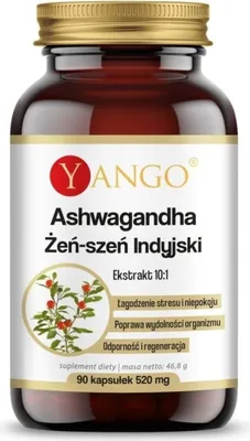 Productafbeelding van Yango Dietary supplements Ashwagandha, BI2763