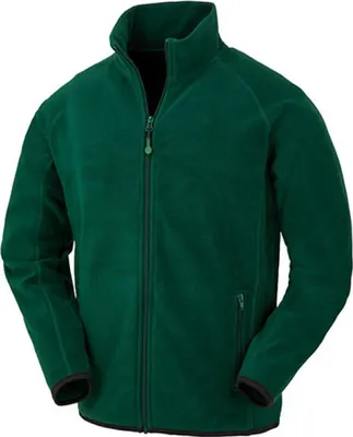 Produktbild von Result Genuine Recycled R903X | Recycled Fleece Polarthermic Jacket - Farbe: Forest Green - Größe: 3XL