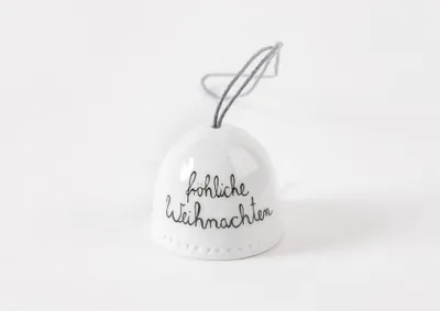 Produktbild von Miniglöckchen "Fröhliche Weihnachten"
