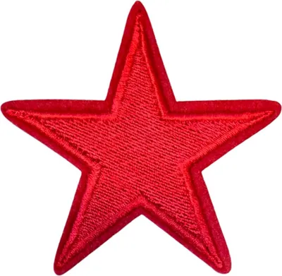 Produktbild von Stern-Emblem-Aufnäher zum Aufbügeln